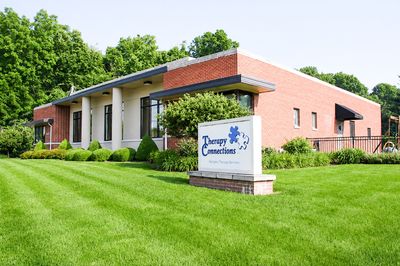 The Therapy Connections building and sign on Dayton Xenia Road